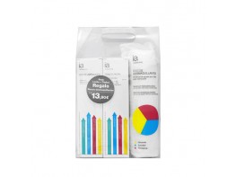Interapothek pack desmaquillante tónico + leche + discos