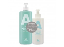 Interapothek Pack gel baño 750ml + loción 400ml para pieles atópicas