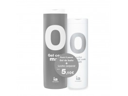 Interapothek pack gel 750ml + leche corporal cero 400ml hombre