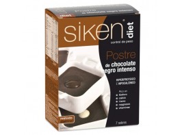 SIKENDIET POSTRE CHOCO NEGRO 25GRX7SOB.