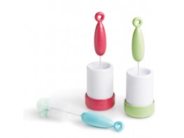 Suavinex Cepillo limpia biberones con soporte