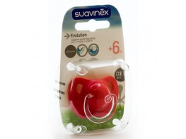 Suavinex Chupete evolution tetina silicona +6 meses